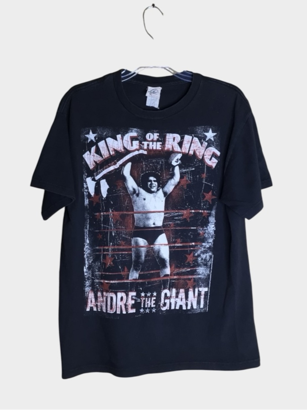 Vintage Andre the Giant King of the Ring Delta Pro Weight Wrestling Tee